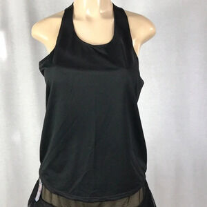 Vitoreloo Size Large Brazilian Black Racerback Tank Top. New With Tags
